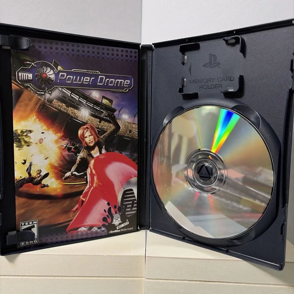 Ace Combat 5 The Unsung War & Power Drome Sony PlayStation 2 PS2 Bundle Games